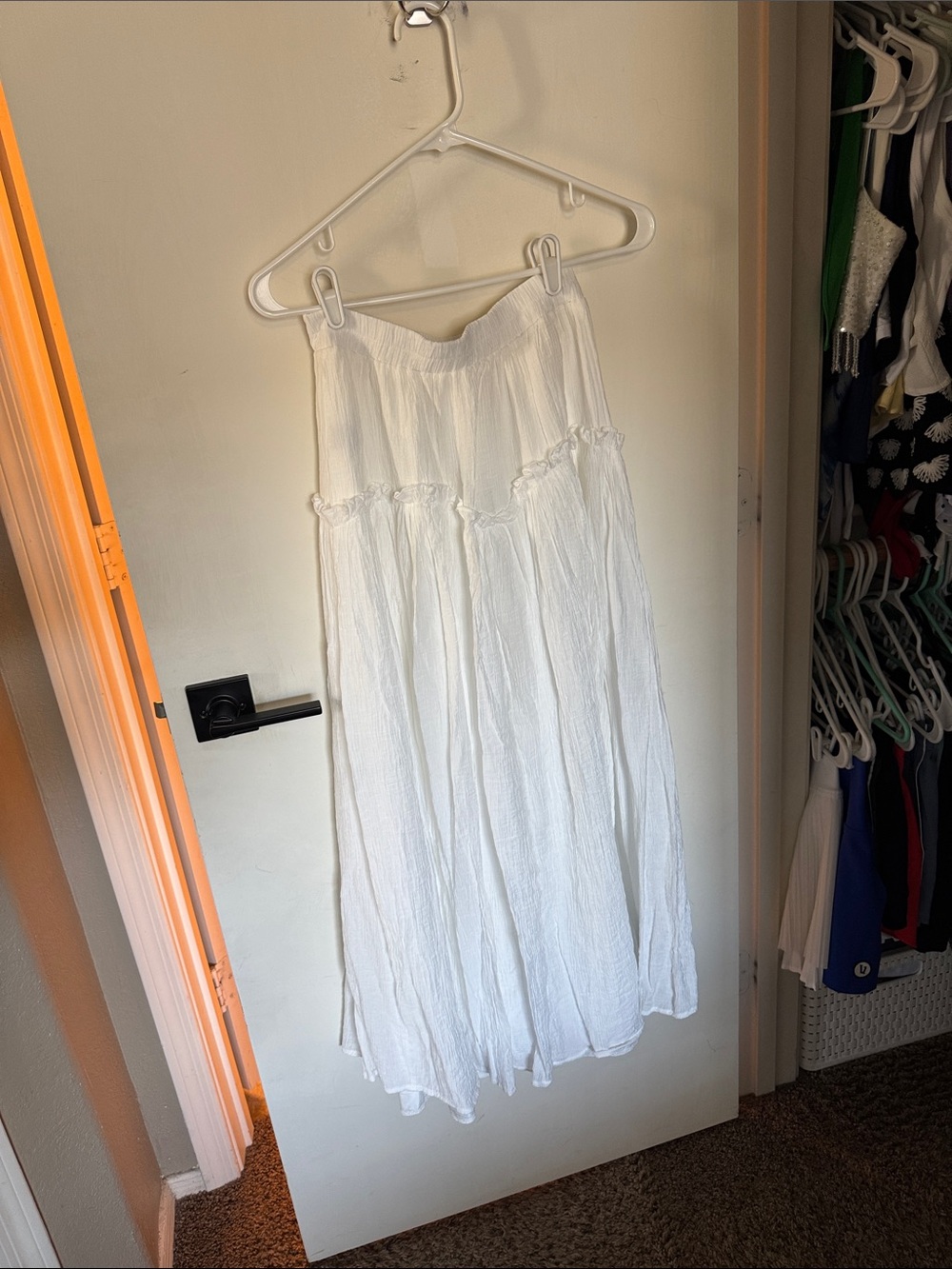 White Maxi Skirt